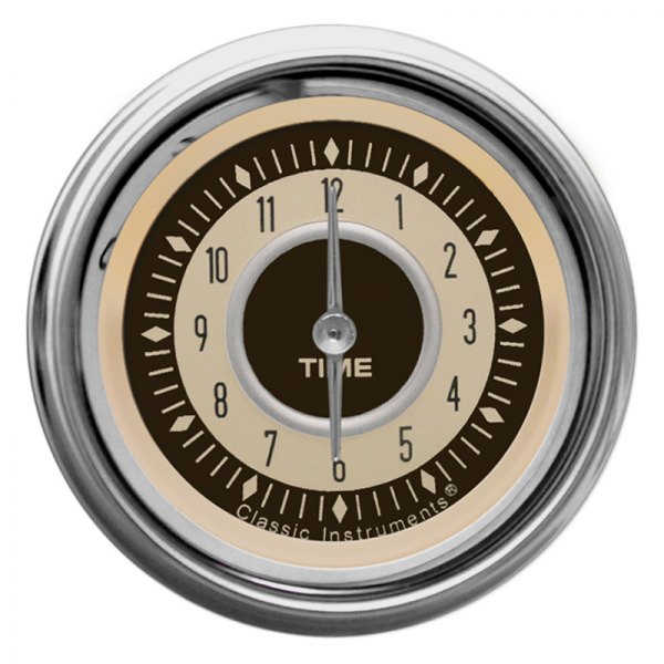 Classic Instruments® - Nostalgia VT Series 2-1/8" Clock