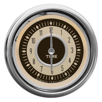Classic Instruments® - Nostalgia VT Series 2-1/8" Clock