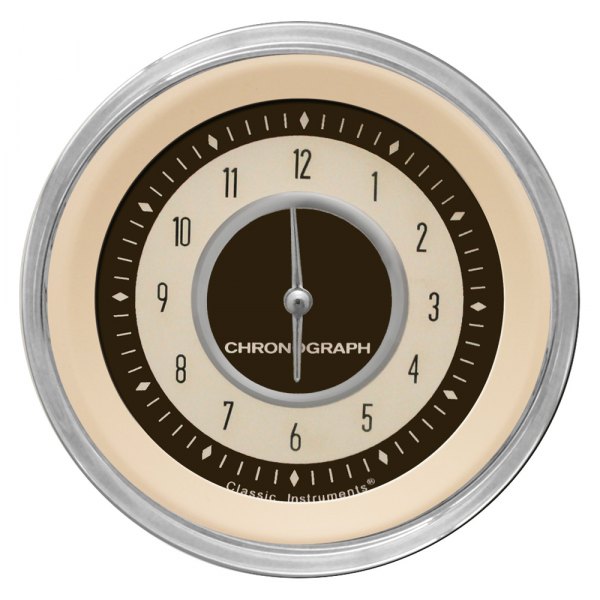 Classic Instruments® - Nostalgia VT Series 3-3/8" Clock