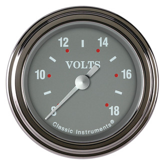 Classic Instruments® - SG Series 2-1/8" Voltmeter, 8-18 V