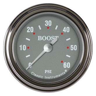 Classic Instruments® - SG Series 2-1/8" Boost Gauge, 60 psi
