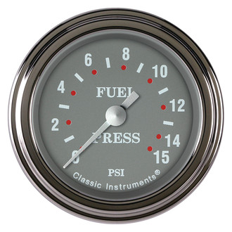 Classic Instruments® - SG Series 2-1/8" Fuel Pressure Gauge, 15 psi