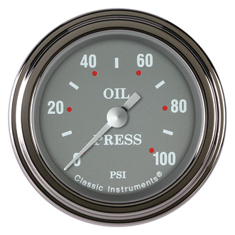 Classic Instruments® - SG Series 2-1/8" Oil Pressure Gauge, 100 psi
