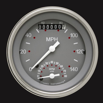 Classic Instruments® - SG Series 3-3/8" Speedtachular, 140 MPH, 8,000 RPM