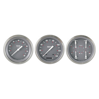 Classic Instruments® - SG Series 4-5/8" Custom 3-Gauge Set