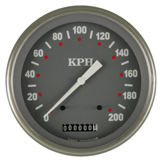Classic Instruments® - SG Series 4-5/8" Speedometer, 200 KPH
