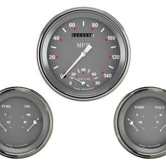 Classic Instruments® - SG Series 4-5/8" Custom 3-Gauge Set