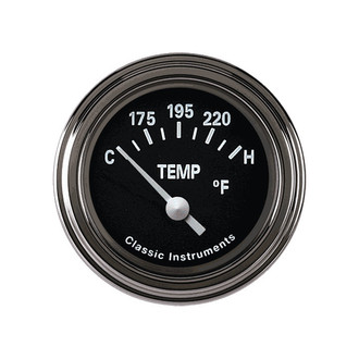 Classic Instruments® - Tetra Series 2-1/8" Water Temperature Gauge