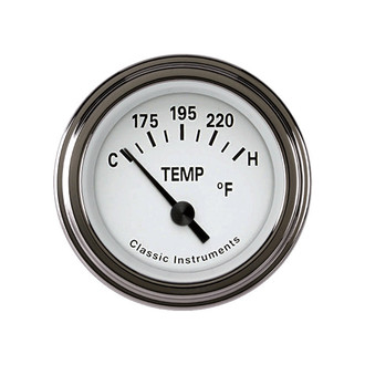 Classic Instruments® - Tetra Series 2-1/8" Water Temperature Gauge