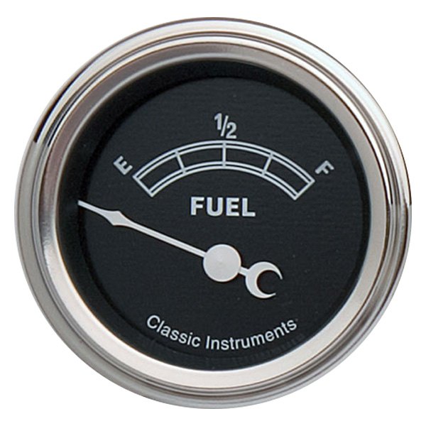 Classic Instruments® - Traditional Series 2-1/8" Fuel Level Gauge, 0-90