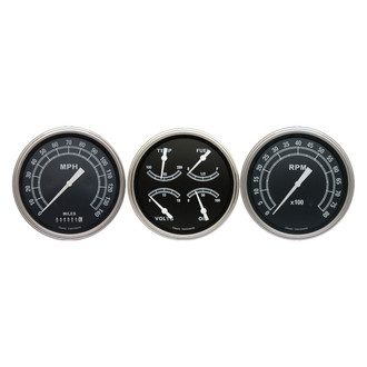 Classic Instruments® - Traditional Series 4-5/8" Custom 3-Gauge Set