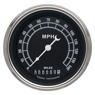 Classic Instruments® - Traditional Series 3-3/8" Speedometer, 140 MPH
