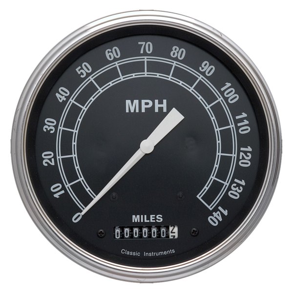 Classic Instruments® - Traditional Series 4-5/8" Speedometer, 140 MPH