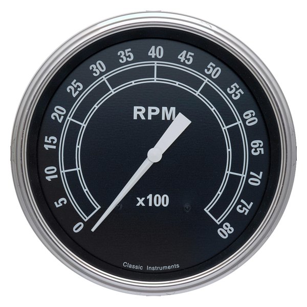 Classic Instruments® - Traditional Series 4-5/8" Tachometer, 8,000 RPM