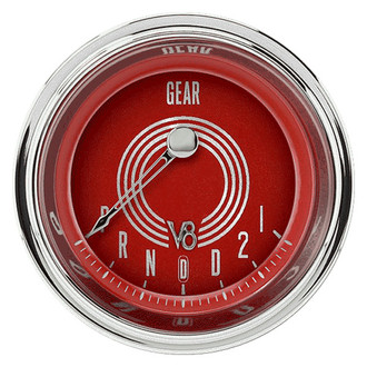 Classic Instruments® - V8 Steelie Series 2-1/8" Gear Position Indicator