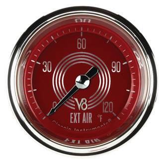 Classic Instruments® - V8 Steelie Series Outside Air Temperature