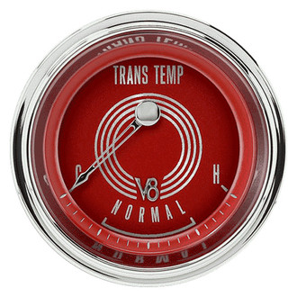 Classic Instruments® - V8 Steelie Series Transmission Temperature Gauge