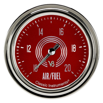 Classic Instruments® - V8 Steelie Series Air/Fuel Ratio Gauge