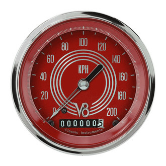 Classic Instruments® - V8 Steelie Series Speedometer