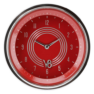 Classic Instruments® - V8 Steelie Series 3" Clock