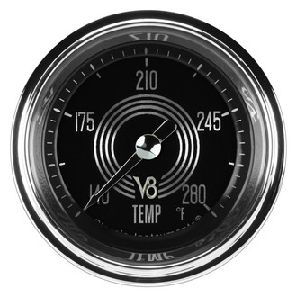 Classic Instruments® - V8 Speedster Series 2-1/8" Water Temperature Gauge