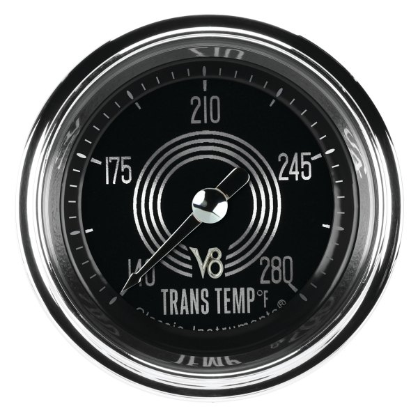 Classic Instruments® - V8 Speedster Series 2-1/8" Transmission Temperature Gauge