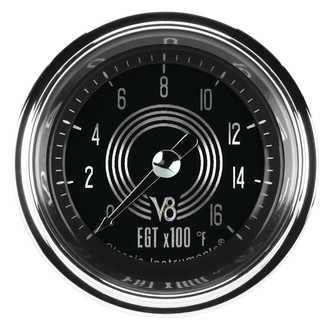 Classic Instruments® - V8 Speedster Series 2-1/8" Pyrometer Gauge