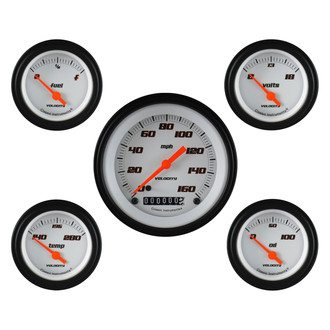 Classic Instruments® - Velocity Series 3-3/8" Custom 5-Gauge Set