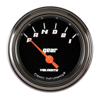 Classic Instruments® - Velocity Series 2-1/8" Gear Position Indicator