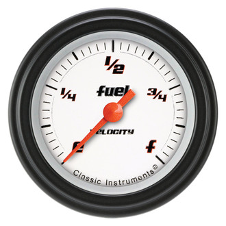 Classic Instruments® - Velocity Series 2-1/8" Fuel Level Gauge, Programmable