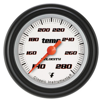 Classic Instruments® - Velocity Series 2-1/8" Water Temperature Gauge