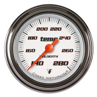 Classic Instruments® - Velocity Series 2-1/8" Water Temperature Gauge