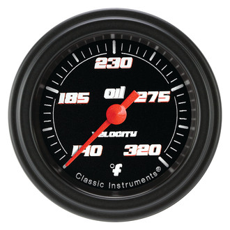 Classic Instruments® - Velocity Series 2-1/8" Oil Temperature Gauge