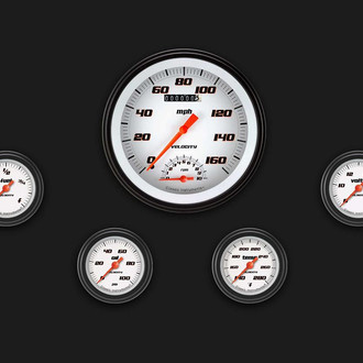 Classic Instruments® - Velocity Series 4-5/8" Custom 5-Gauge Set