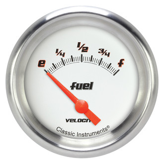 Classic Instruments® - Velocity Series 2-5/8" Fuel Level Gauge, 75-10