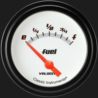 Classic Instruments® - Velocity Series 2-5/8" Fuel Level Gauge, 0-30