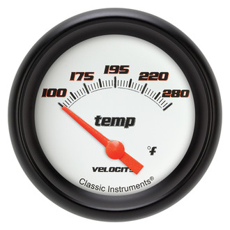 Classic Instruments® - Velocity Series 2-5/8" Water Temperature Gauge