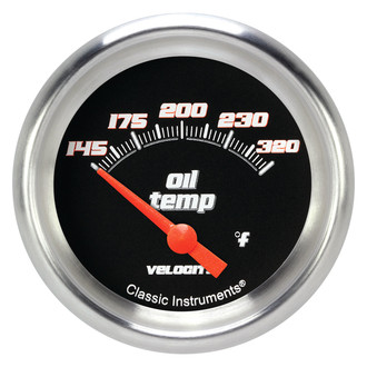 Classic Instruments® - Velocity Series 2-5/8" Oil Temperature Gauge