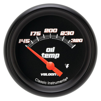 Classic Instruments® - Velocity Series 2-5/8" Oil Temperature Gauge