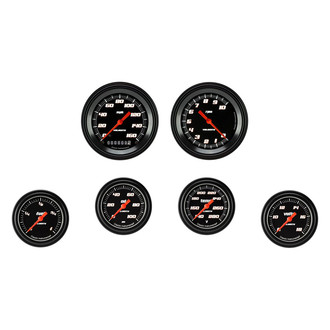 Classic Instruments® - Velocity Series 3-3/8" Custom 6-Gauge Set