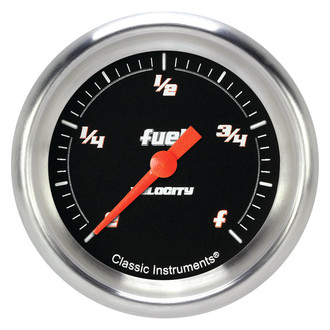 Classic Instruments® - Velocity Series 2-5/8" Fuel Level Gauge, Programmable