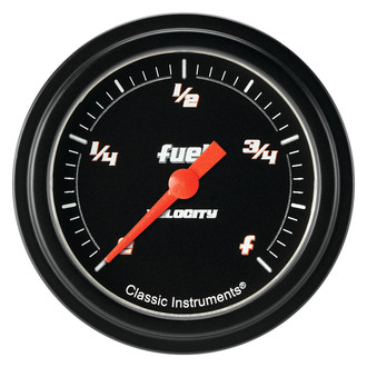 Classic Instruments® - Velocity Series 2-5/8" Fuel Level Gauge, Programmable