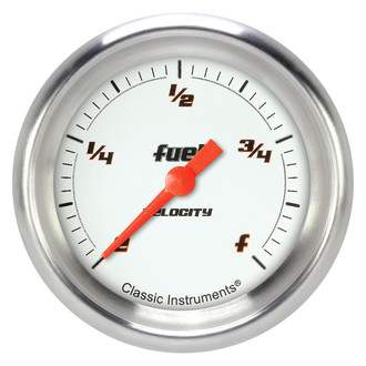 Classic Instruments® - Velocity Series 2-5/8" Fuel Level Gauge, Programmable