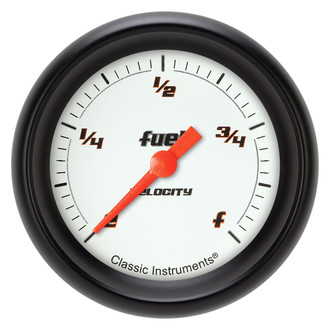 Classic Instruments® - Velocity Series 2-5/8" Fuel Level Gauge, Programmable