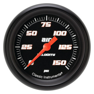 Classic Instruments® - Velocity Series 2-5/8" Air Pressure Gauge, 150 psi