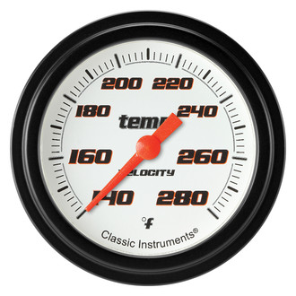 Classic Instruments® - Velocity Series 2-5/8" Water Temperature Gauge