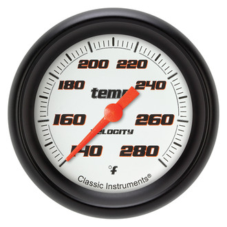 Classic Instruments® - Velocity Series 2-5/8" Water Temperature Gauge