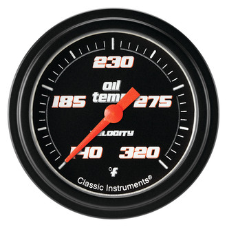 Classic Instruments® - Velocity Series Oil Temperature Gauge