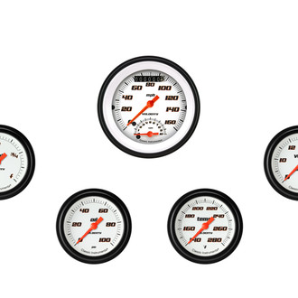 Classic Instruments® - Velocity Series 3-3/8" Custom 5-Gauge Set