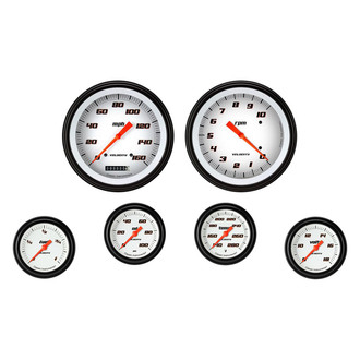 Classic Instruments® - Velocity Series 4-5/8" Custom 6-Gauge Set